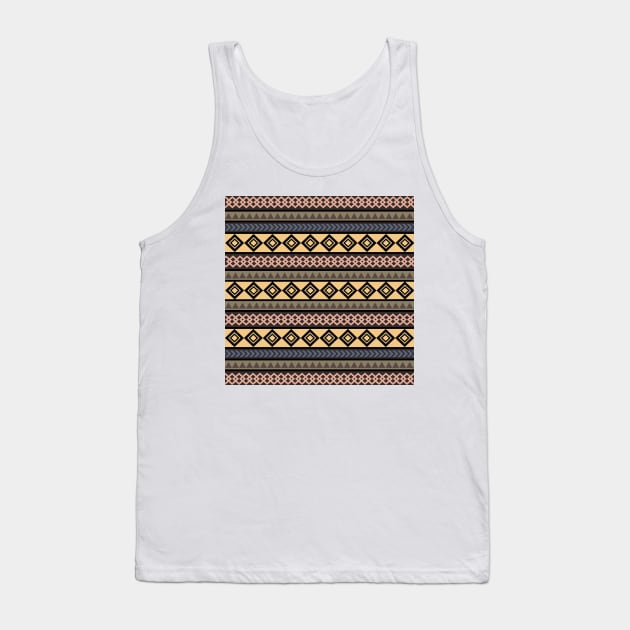 Tribal pattern in neutral colors Tank Top by SamridhiVerma18